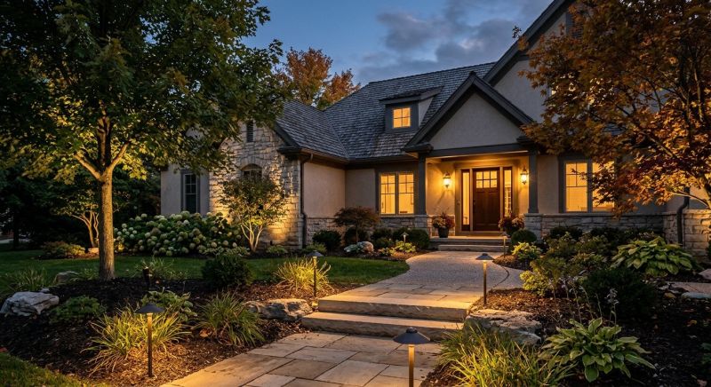 Driveway Lighting Installation in Kansas City, MO