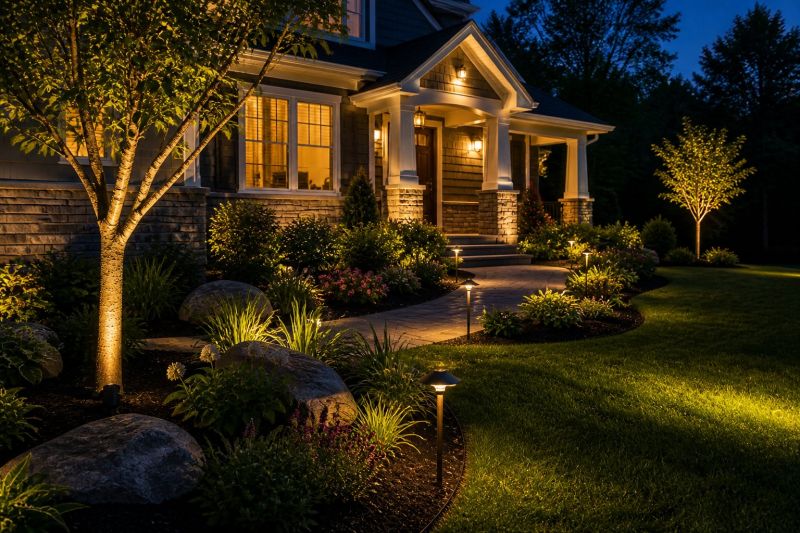 Garden Lighting Installation in Denver County, CO