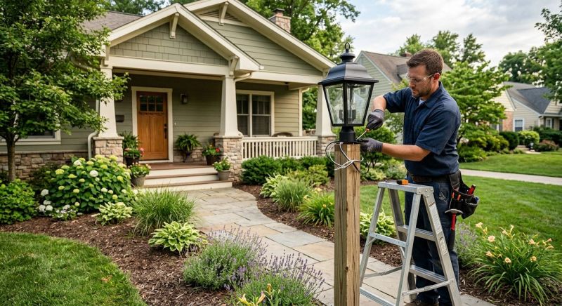 Landscape Lighting Installation in Denver County, CO