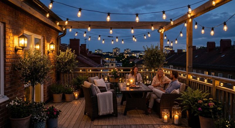 Patio Lights Installation in Heber City, UT