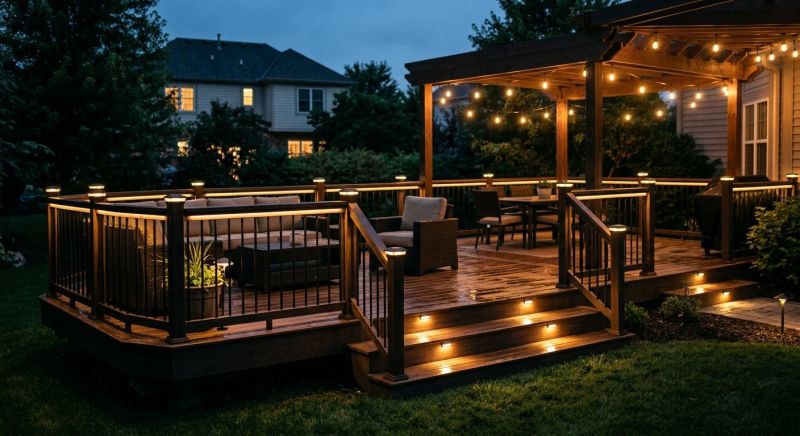 Pond Lighting Installation in Orem, UT